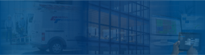 Control Technologies service vans, a smart connected building with automated lighting controls, energy dashboard displays.