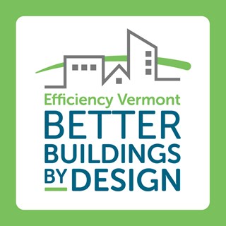 Better buildings by design logo for Efficiency Vermont's upcoming tradeshow in 2018.